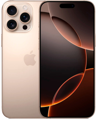 iPhone 16 Pro Max Sim+ESim Новый, распакованный desert_titanium 256gb